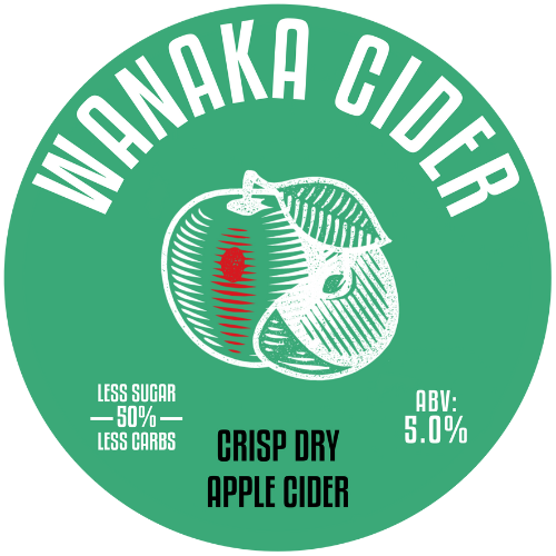 Wānaka Cider - Crisp Dry Apple Cider - 5.0%