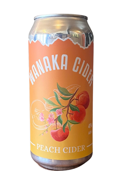 Peach Cider - Wanaka Cider - 4.0%